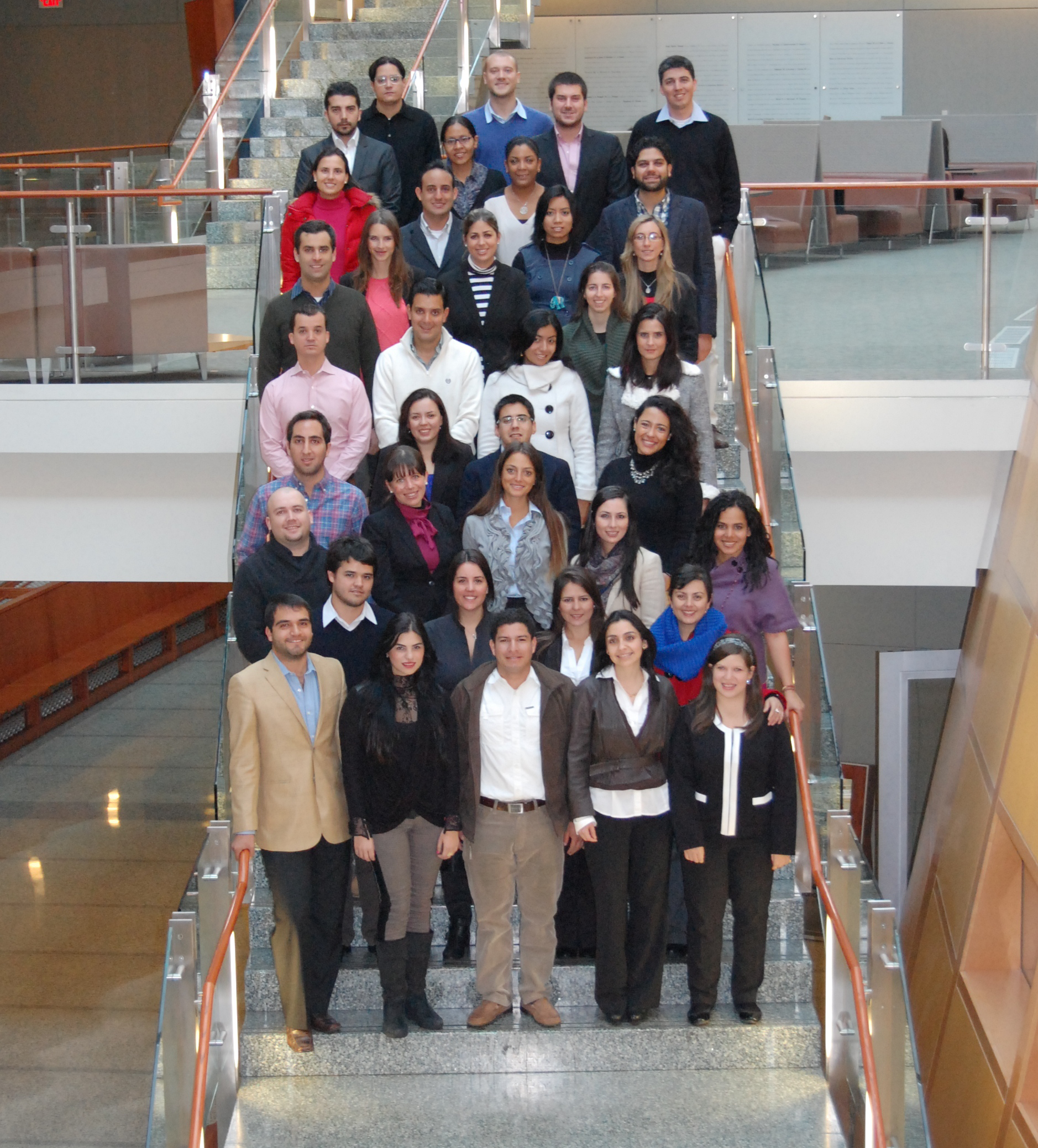 There are 38 participants from Latin America in this year’s Global Competitiveness Leadership Program.