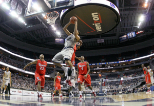 WEB LESLIE/THE HOYA Freshman forward Otto Porter scored 11 points in the Hoyas' 71-61 home win over St. John's Sunday afternoon.