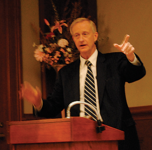 FILE PHOTO: MICHELLE CASSIDY/THE HOYA Ward 2 Councilmember Jack Evans has held his seat for 20 years.