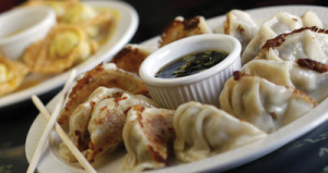 Chopsticks offers delectable and authentic Japanese food, including pork dumplings that are a perfect complement to sushi.