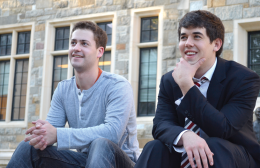 GUSA President Mike Meaney (SFS ’12) and Vice President Greg Lavierriere (COL ’12) reflect on their progress so far.
