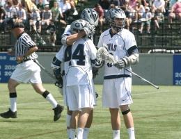 Sophomore attack Travis Comeau was one of three Hoyas with a hat trick in their win over Jacksonville