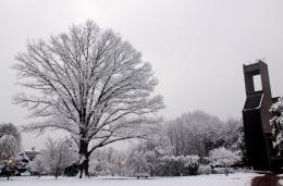 Georgetown University closes Monday and Tuesday in response to potentially record-breaking amounts of snow in the District. 