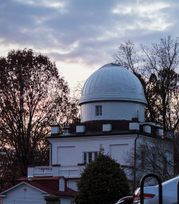 ALEXANDER BROWN/THE HOYA Recent repairs to the exterior dome have made Heyden Observatory functional once more.