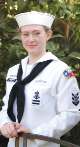 COURTESY EVA HOGAN Eva Hogan (COL '14) has been a Sea Scout since high school.