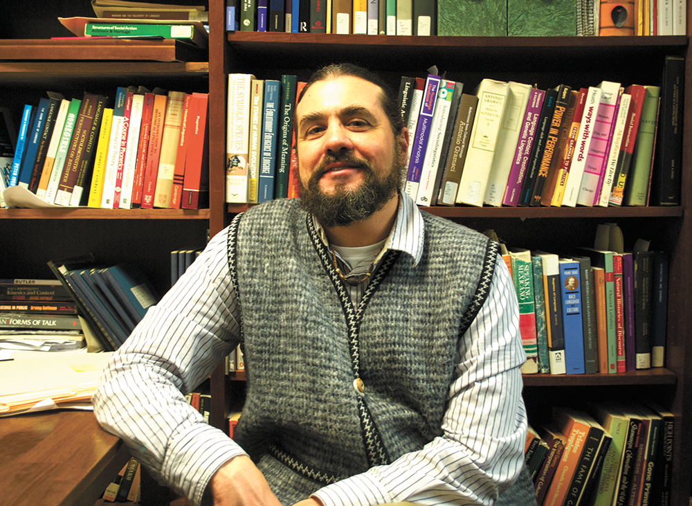 JULIA HENNRIKUS/THE HOYA Linguistics professor Mark Sicoli leads two projects dedicated to analyzing and revitalizing the Zapotec-Chatino language family, native to Mexico, with an innovative method that goes beyond spoken words.