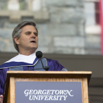 ALEXANDER BROWN/THE HOYA Former CEO of AOL Steve Case addressed the McDonough School of Business Class of 2014 at their commencement ceremony Saturday.