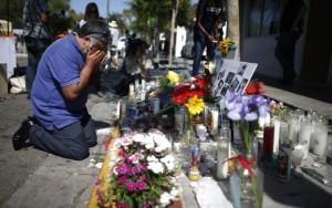 IBTIMES.COM A memorial for the victims of the recent shooting in Isla Vista, Calif.