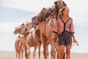 SLATE.COM Mia Wasikowska as Robyn Davidson, who treks across Australia with her feral camels in 'Tracks.'