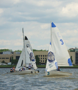 GU HOYAS The No. 14 women’s sailing team and No. 2 coed squad won their respective events at the MAISA regatta in Annapolis, Md.