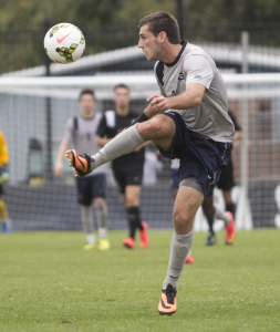 FILE PHOTO: JULIA HENNRIKUS/THE HoYA Junior  defender David Witkoff.