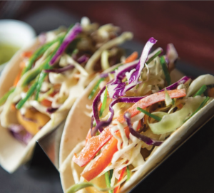 DEGREES BISTRO The Korean tacos at Degress Bistro successfully combined eastern and western flavors in a deliciously flavorsome combination. .