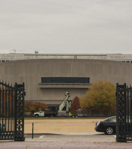 ISABEL BINAMIRA/THE HOYA The Hirshhorn Museum and Sculpture Garden is one of the museums subject to the $2 billion Smithsonian renovation and restoration.