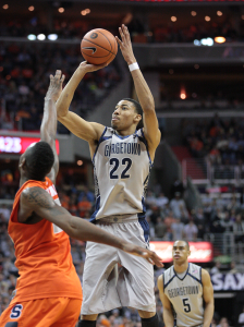 FILE PHOTO: CHRIS BIEN/THE HOYA Former Georgetown forward Otto Porter plays for the NBA Wizards. 