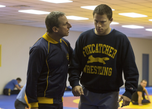 FANDANGO Steve Carell and Channing Tatum shed their normally comedic roles in the intense drama film “Foxcatcher.”