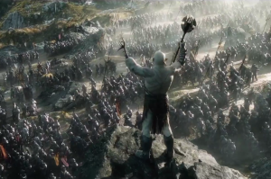 COURTESY I2.MIRROR.CO.UK.COM "The Hobbit: The Battle of Five Armies" emerges audiences in a fantasy world of battles, treasures, and dragons.