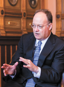 FILE PHOTO: ALEXANDER BROWN/THE HOYA President DeGioia was the 15th highest-paid university executive in 2012.