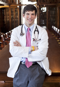 COURTESY DAVID FAJGENBAUM David Fajgenbaum (NHS '07) was honored by Forbes for his work investigating Castleman Disease.