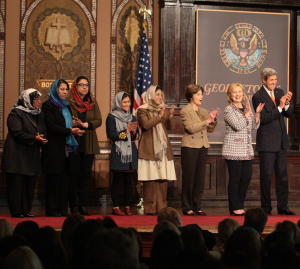 FILE PHOTO: CHRIS BIEN/THE HOYA Afghan First Lady Rula Ghani, not pictured, will join the U.S.-Afghan Women’s Council, which features Hillary Clinton and Laura Bush.