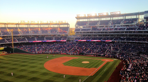 FILE PHOTO: DANIEL SMITH/THE HOYA  Nationals Park, home of the Washington Nationals, will host the 2018 Major League Baseball All-Star Game, marking the first time the city has hosted the game since the Nationals came to the nation’s capital in 2005.