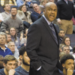 FILE PHOTO: CLAIRE SOISSON/THE HOYA Head Coach John Thompson III led Georgetown to the Final Four in 2007, but the Hoyas have not reached the Sweet 16 since that year. 