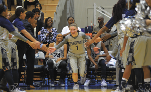 FILE PHOTO: DAN GANNON/THE HOYA Senior guard Katie McCormick led Georgetown with 53 three-pointers made last year.