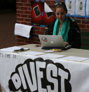 FILE PHOTO: KAYLA NOGUCHI/THE HOYA GU Fossil Free released a petition in January 2013 in support of diverstment that has garnered more than 2,000 signatures.