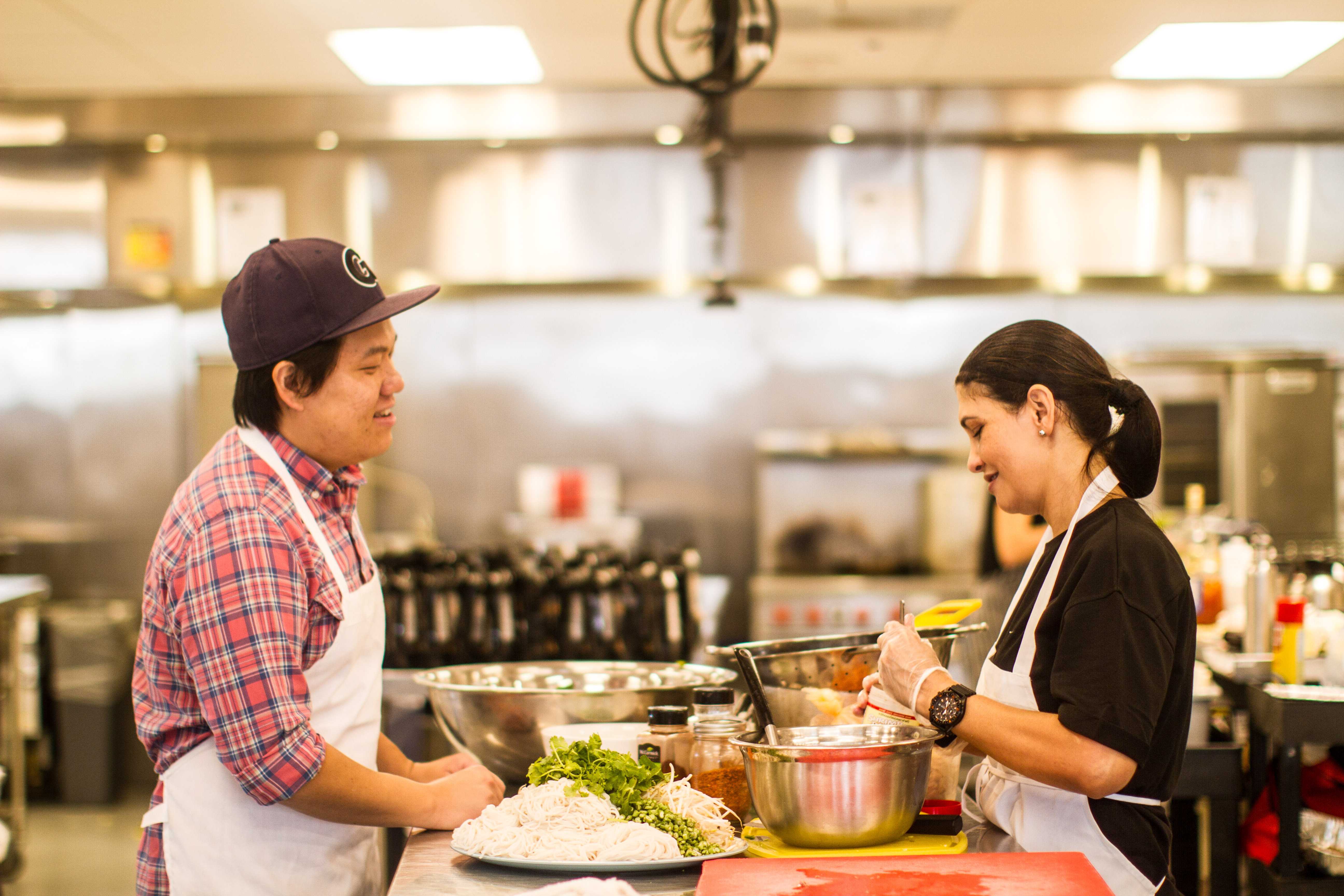 COURTESY FOODHINI Georgetown alumnus Noobtsaa Philip Vang launched Foodhini this week as a startup dedicated to helping immigrant chefs connect with customers seeking ethnic dishes. 