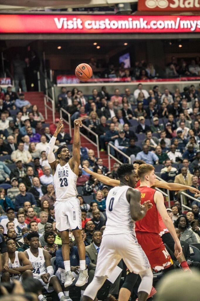 Graduate student guard Rodney Pryor leads the team in scoring with 20.1 points per game. Pryor owns a .552 field goal percentage and a .506 three point shooting percentage. (FILE PHOTO: DAN KREYTAK/THE HOYA)