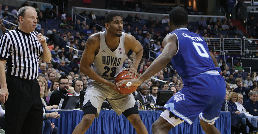 Graduate student guard and leading scorer Rodney Pryor has been a bright spot on Georgetown this season. Pryor ranks third in the Big East in scoring with 18.1 points per game. (FILE PHOTO: DERRICK ARTHUR)