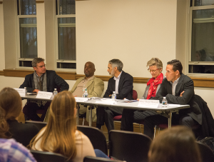 CAROLINA SARDA/THE HOYA Panelists discussed the need to reduce the power of prosecutors and increase the role of social platforms to reduce recidivism in prison reform in an event on Wednesday.