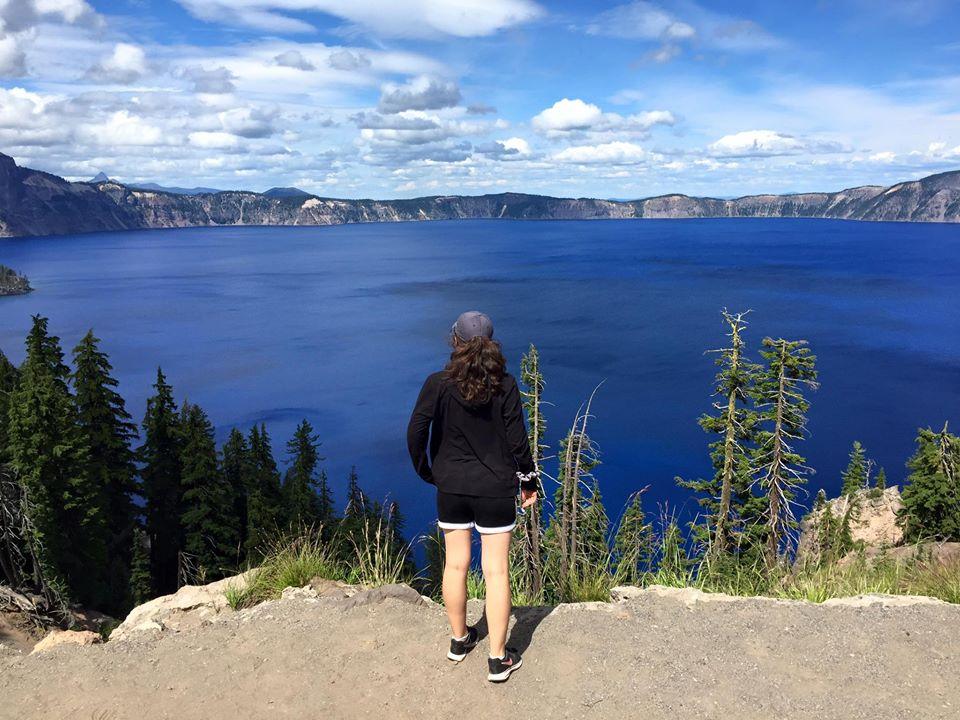 marissa at crater lake